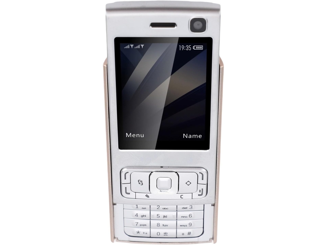 Celular Gsm Desbloqueado Com Teclado Deslizante, Tela De 2 Polegadas,