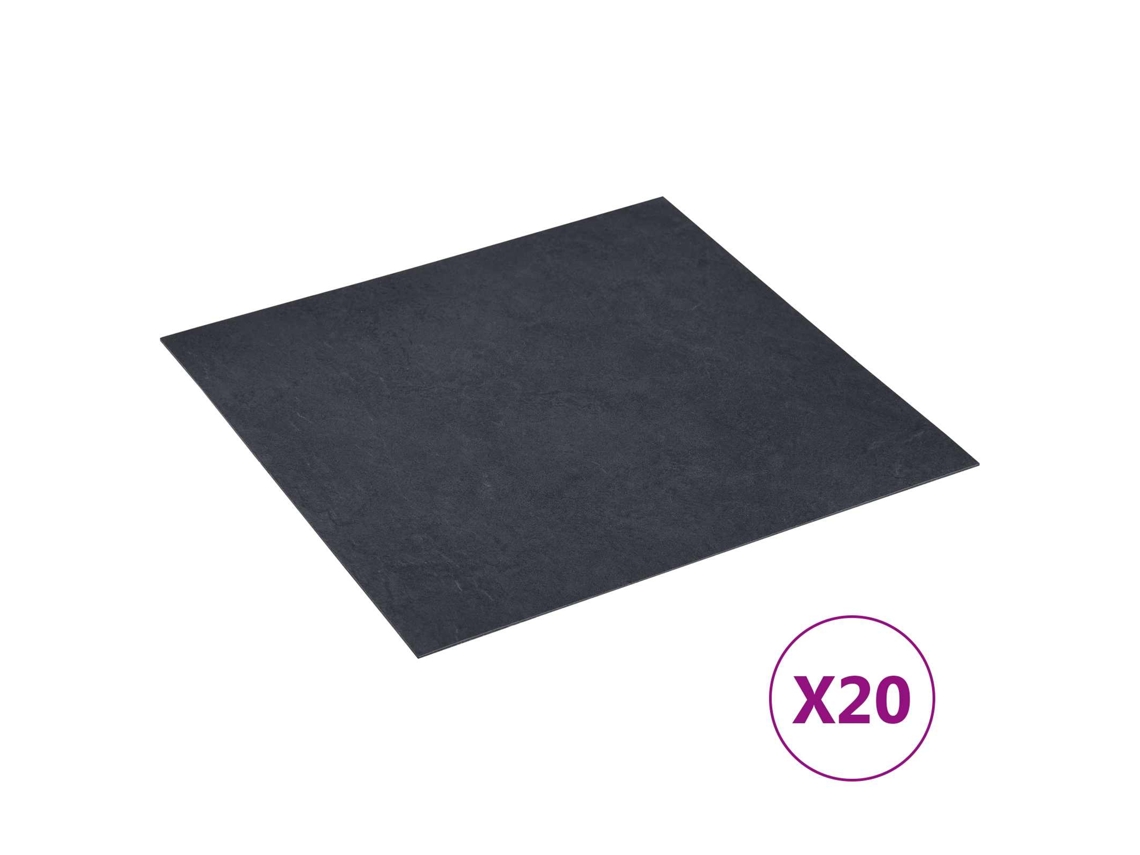Pranchas de Piso Autoadesivo 30,5 X 30,5 Cm 20 Pcs Pvc MAISON EXCLUSIVE