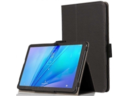 Capa de couro texturizada Webake para tablet Tcl Tab 10s 5g