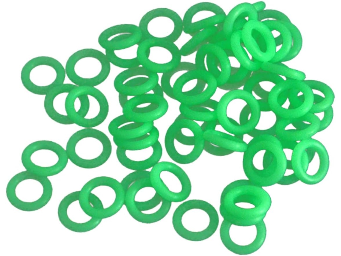 Anéis De Silicone Para Estacas De Barraca, 200 Anéis