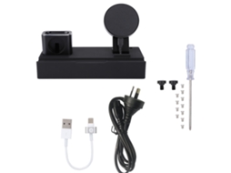 Carregador Sem Fio LAXISCREED 8 em 1 com 2 Portas Usb