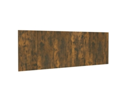 Wall Headboard, Wall Headboards Vidaxl Marrom Madeira Processada (240 Cm)