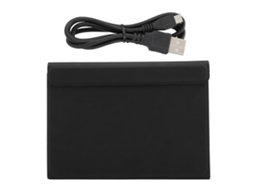 Capa De Teclado Bluetooth (proteção Com Suporte, Conexão Sem Fio) Sd-79 Para Ipad Mini4/5 Preto Mate
