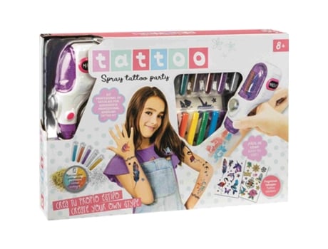 Festa de tatuagem em spray