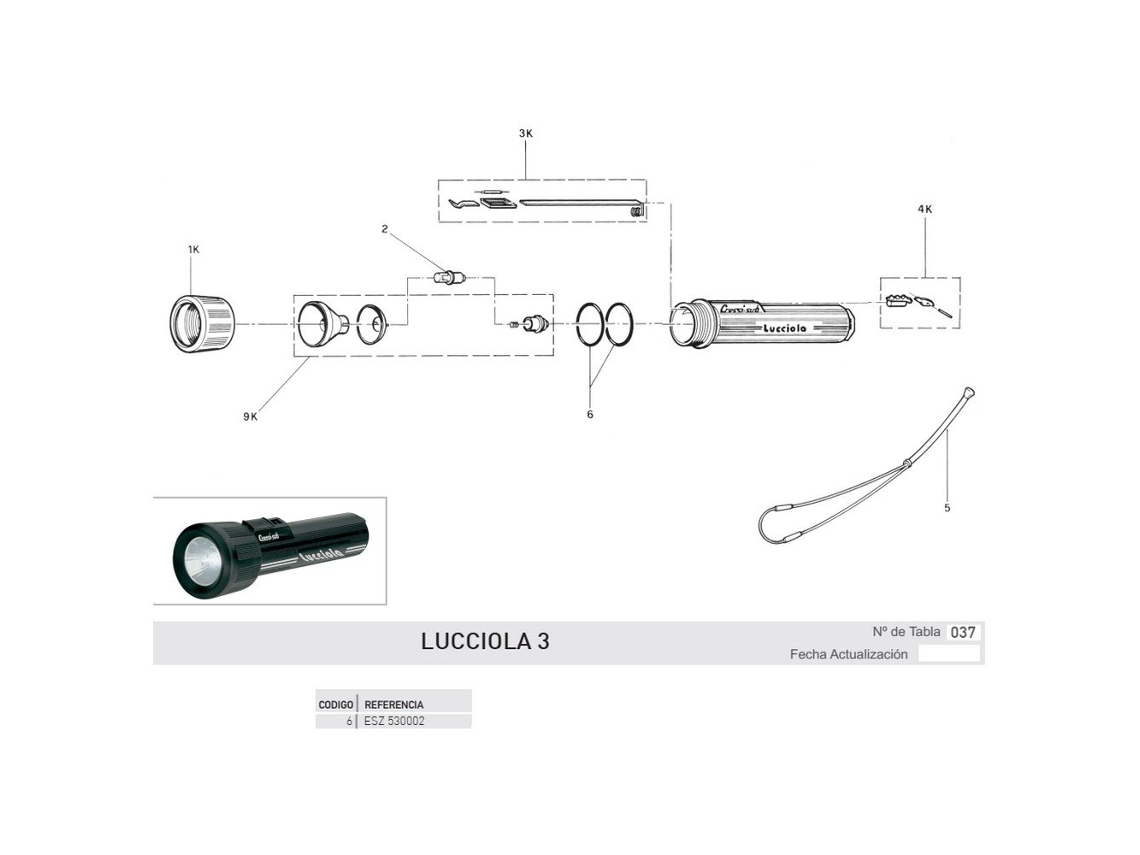 Anéis de Vedação Lucciola Pretocressi