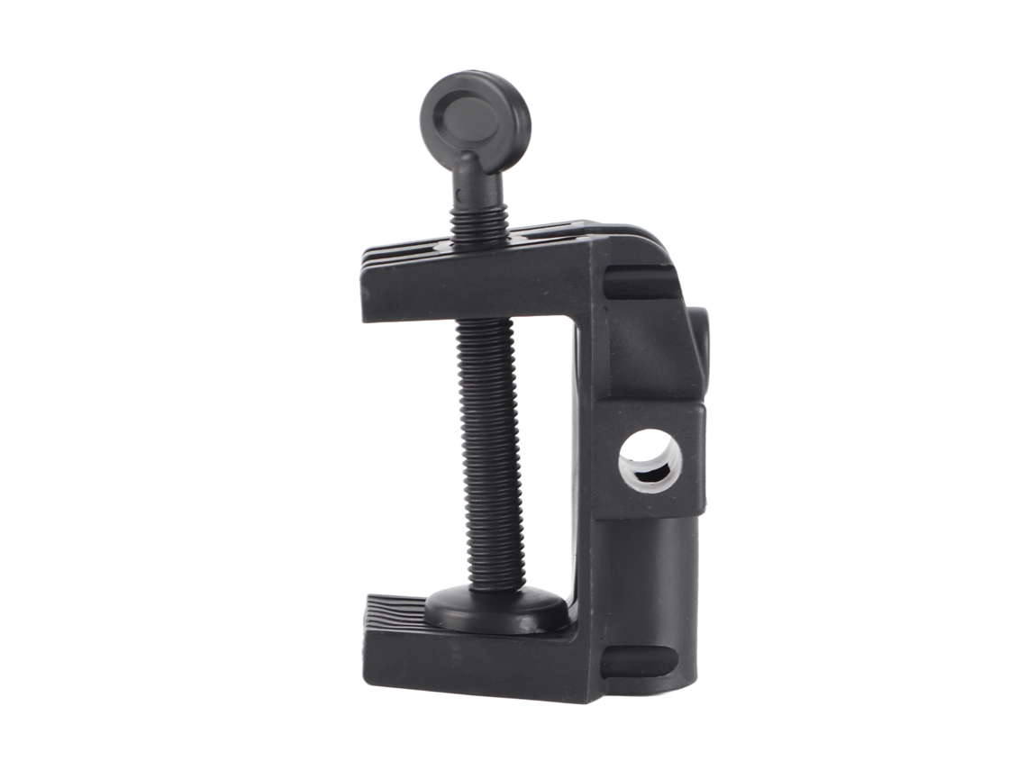 Abrazadera De Mesa Em Abs Preto Para Lâmpada De Escritório, Modelo C, Montagem De Mesa