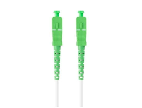 Latiguillo Fibra 20m Lanberg Mono Sc/apc-sc/apc Simplex G657b3 Lszh Blanco