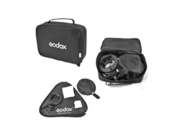 Softbox Foldable GODOX 80x80 com S2 Bracket e Grelha