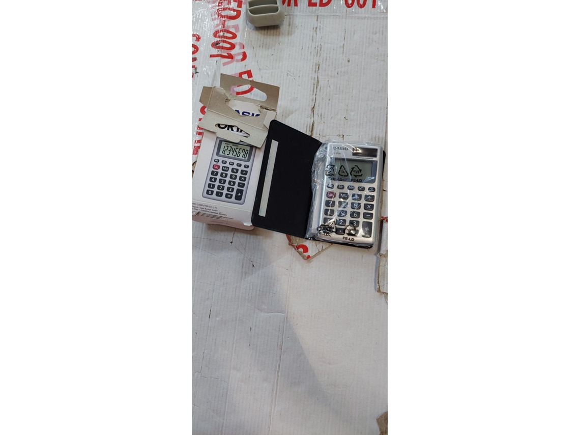 Calculadora Básica CASIO HS8V (Outlet Caixa Aberta - 8 dígitos)