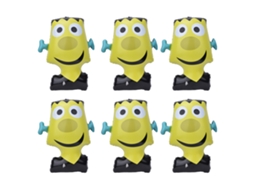 Laxiscreed Conjunto De 24 Adesivos De Unhas Halloween 3d Cartoon Para Manicure Diy