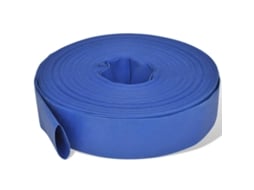 vidaXL Mangueira plana para transporte de água 50 m 2" PVC