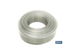 Manguera pvc monocapa cristal 7x10mm/100m