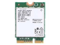 Placa De Rede Sem Fio (bluetooth 5.0 Wifi 2.4g/5g) Intel 9461ngw M.2 Placa De Rede Sem Fio 433m