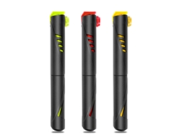 Bomba de ar portátil West Biking para bicicleta, mini manual com display LED