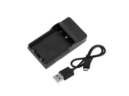 Aetheria carregador de Bateria Usb para Olympus Bls1/bls5/bls50 com Cabo Usb