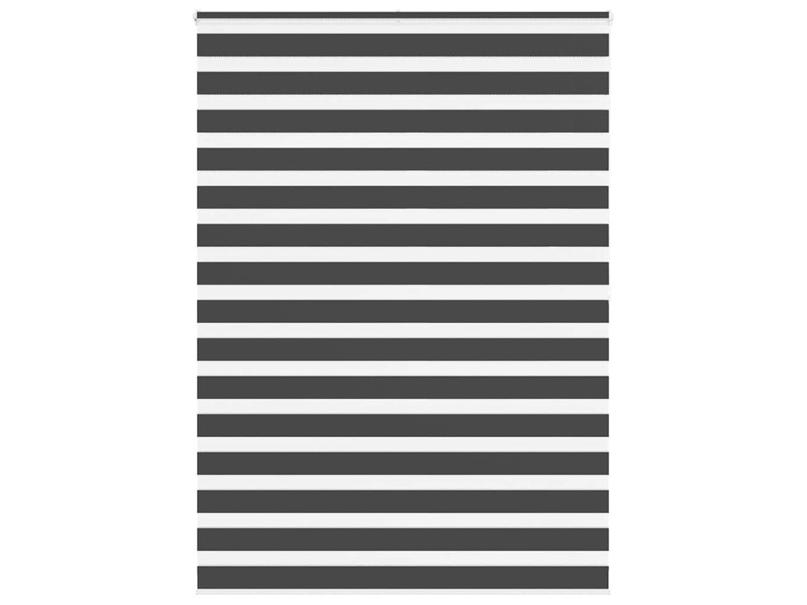 Vidaxl Cortina De Zebra 160x200 Cm Largura Do Tecido 155,9cm Poliéster