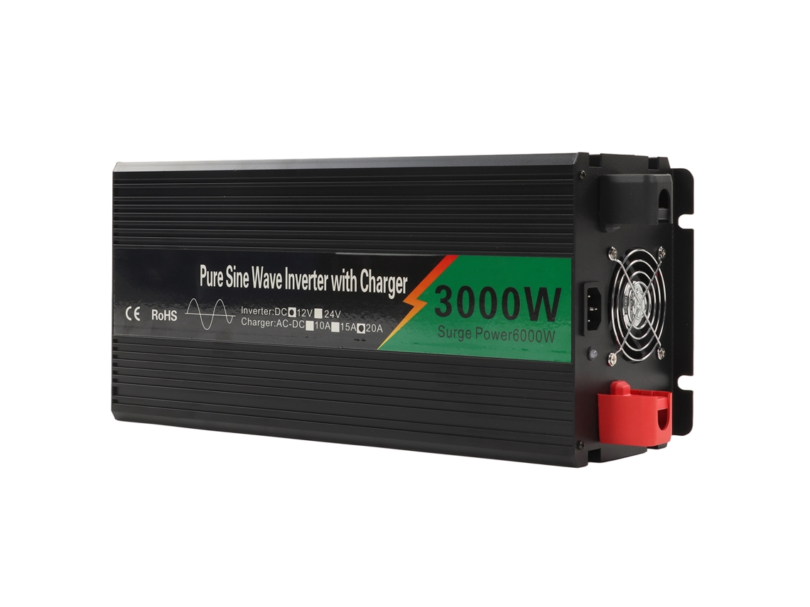 Inversor de energia de onda senoidal pura de 12 V a 220-240 V com UPS para carro