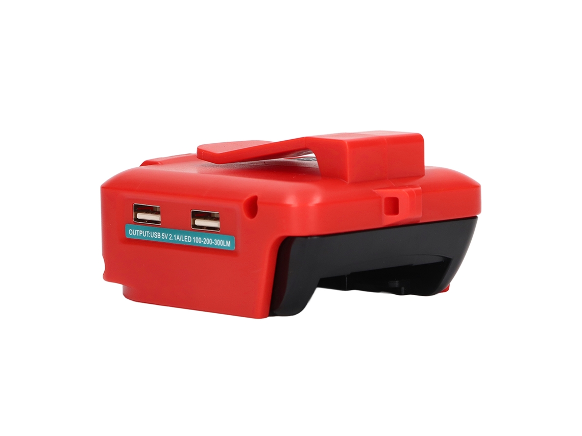 Conversor Usb para Bateria de Lítio com Luz Led
