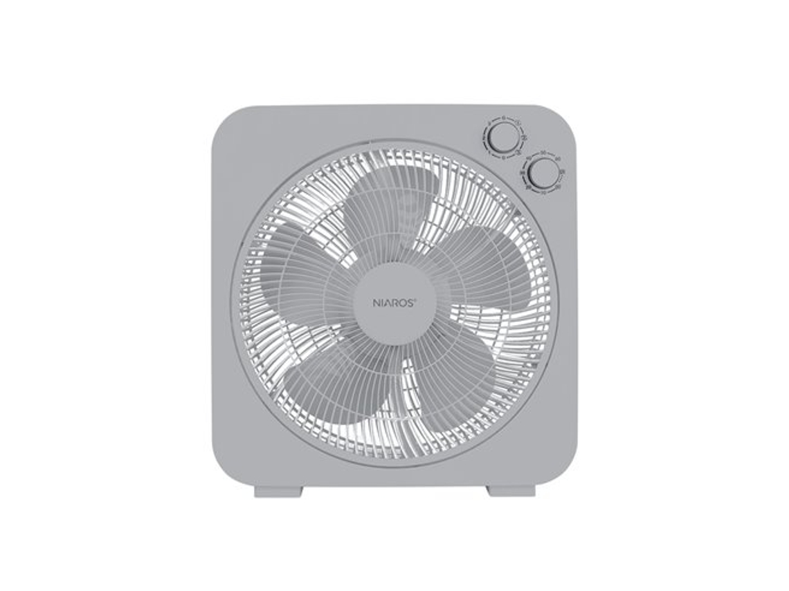 Ventilador De Caixa Bronte Cinza Niaros (motor 45w Ca 230v)