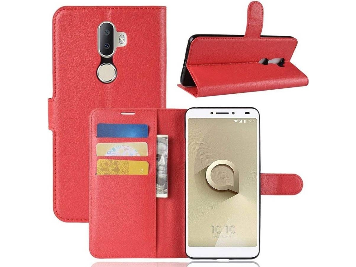 Capa Alcatel 3V HONGWE. Vermelho