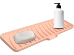 Protetor antiderrapante de silicone para Pia Cozinha, tapete de secagem multiuso, suporte para bancada de esponja.