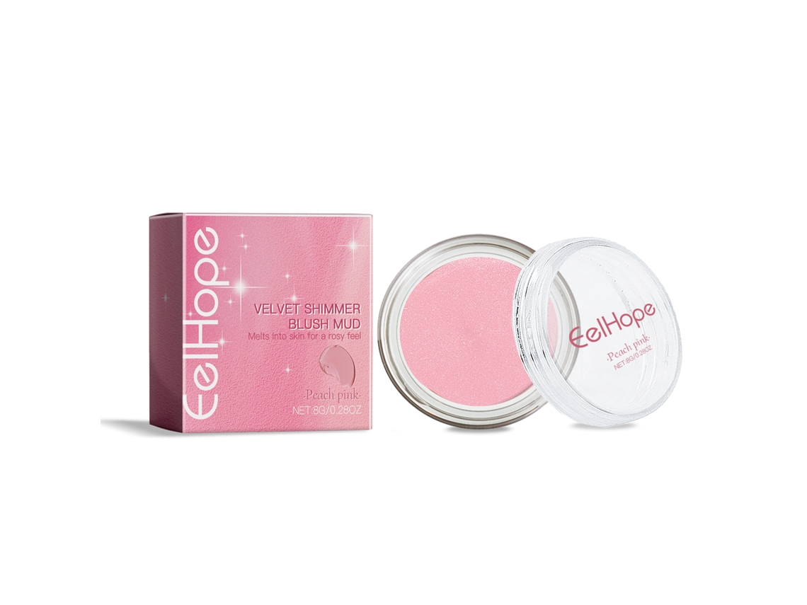 Blush Velvet Shimmer Cor Peach Pink