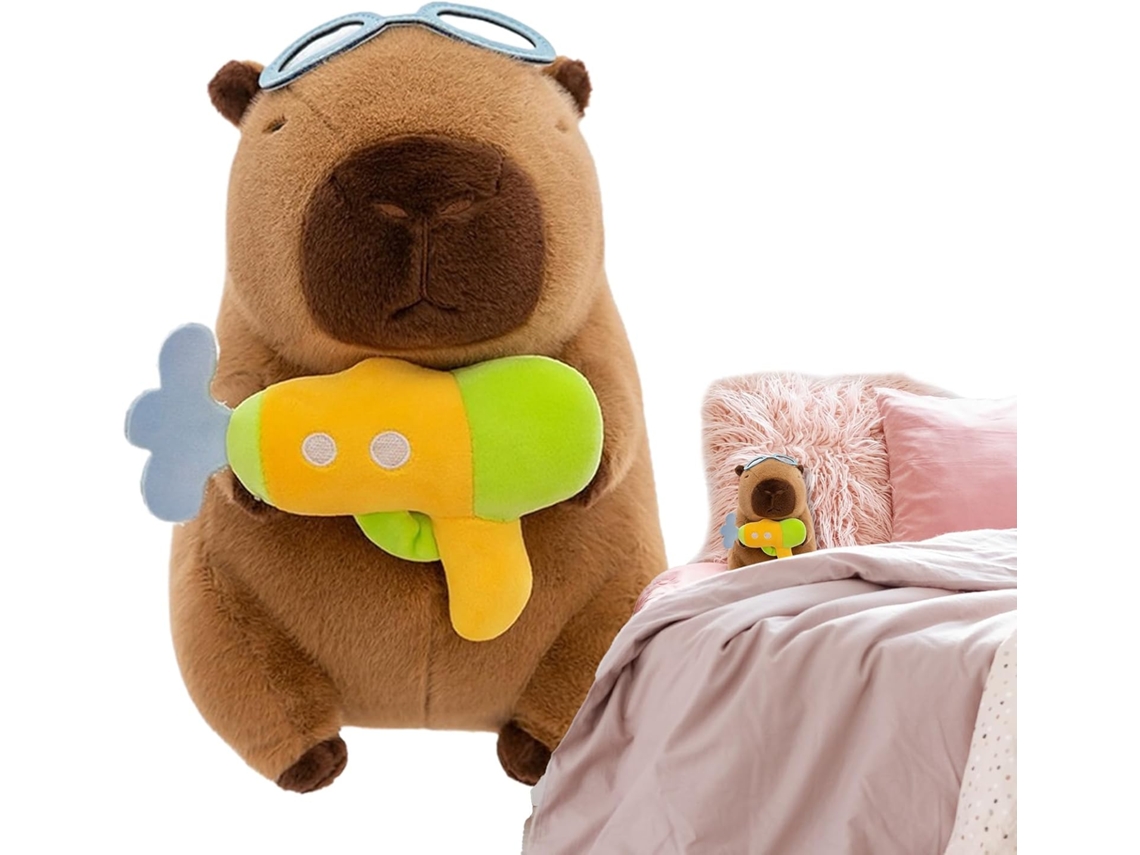 Jouet En Peluche Capybara Animal En Peluche Capybara Doux Jouet En Avec Maillot De Bain For Bébé Gokoco