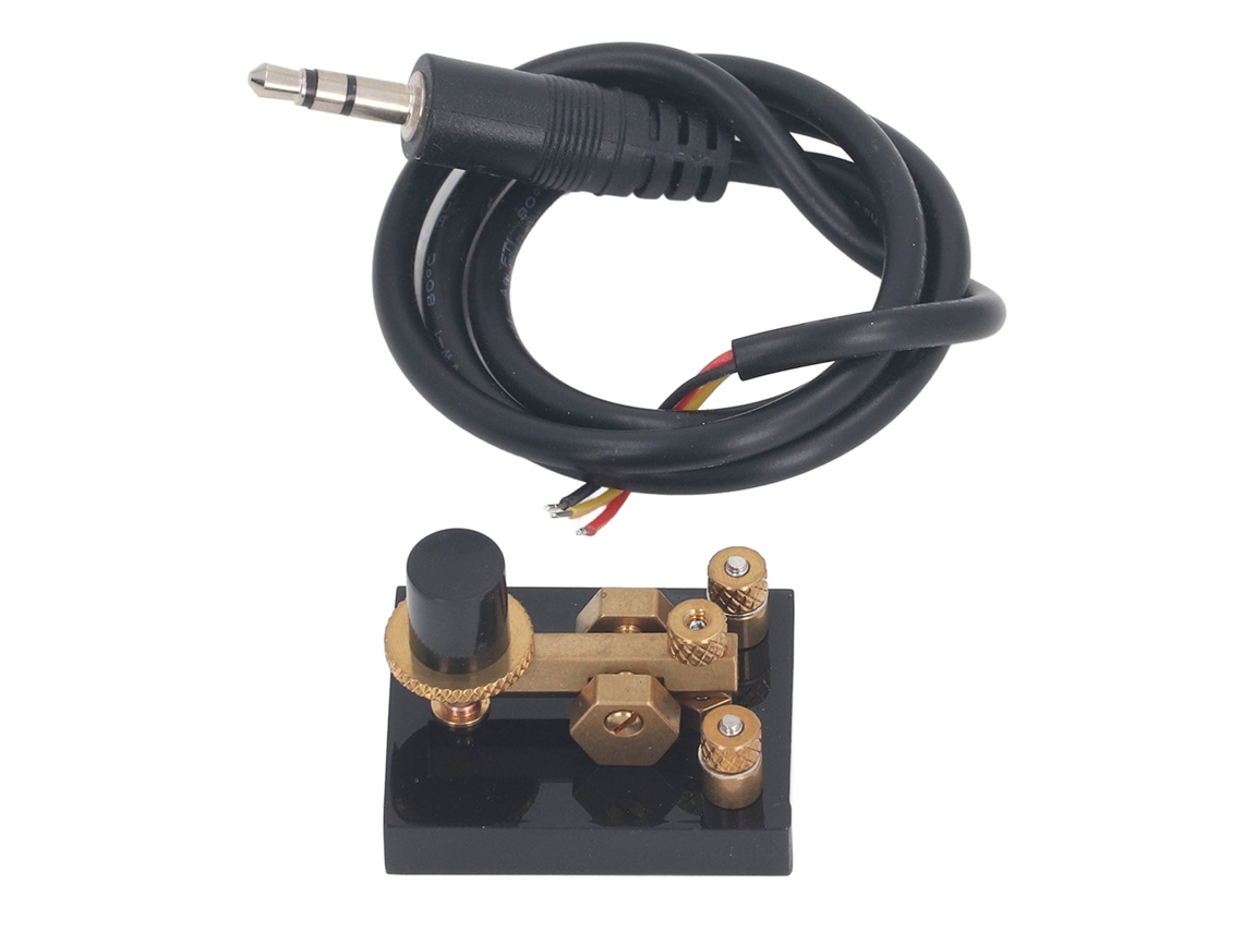 Chave CW Mini para Rádio de Onda Curta Código Morse Telégrafo