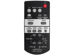 Controle Remoto De Substituição Fsr71 Para Tv, Home Theater E Soundbar Yamaha Zk72120 Ats1030 Nswsw41 Yas203 Yas203bl Yascu203