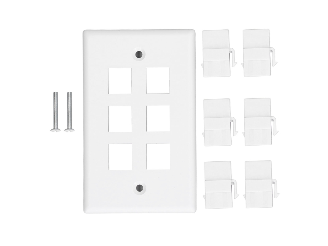 2026zentro-tomada De Parede Com 6 Portas Usb E Usb-c, Adaptador De Tomada Usb Com Amplia Aplicabilidade Para Escritório E Negócios