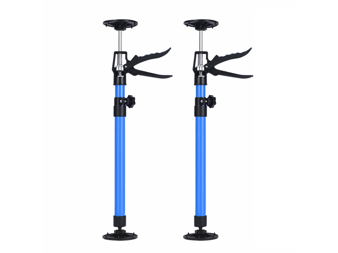 2pcs Varas de Suporte Telescópicas Ajustáveis para Instalação de Armários 19.69 45.28 Polegadas