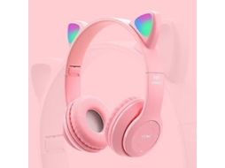 Novos Fones De Ouvido Sem Fio Com Orelhas De Gato Em Led, Dobráveis, Bluetooth 5.0, Cancelamento De Ruído, O Melhor Presente, Com Microfone E Sup