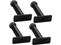 Conjunto De 4 Pés Suporte Ajustáveis Para Estrutura Cama, Extensíveis, Com 20a 37cm De Largura