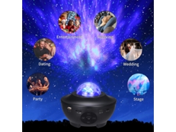 2026 projetor de Luzes Estelares Tomshine com Wi fi, App, 21 Modos, Controle Remoto e Reprodutor de Música Bt para Quarto e Festas