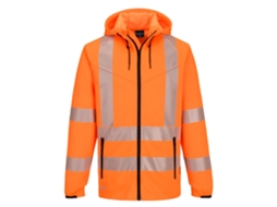 Sweatshirt Com Capuz De Alta Visibilidade Kx3 Sport Com Zíper Naranja / Xl