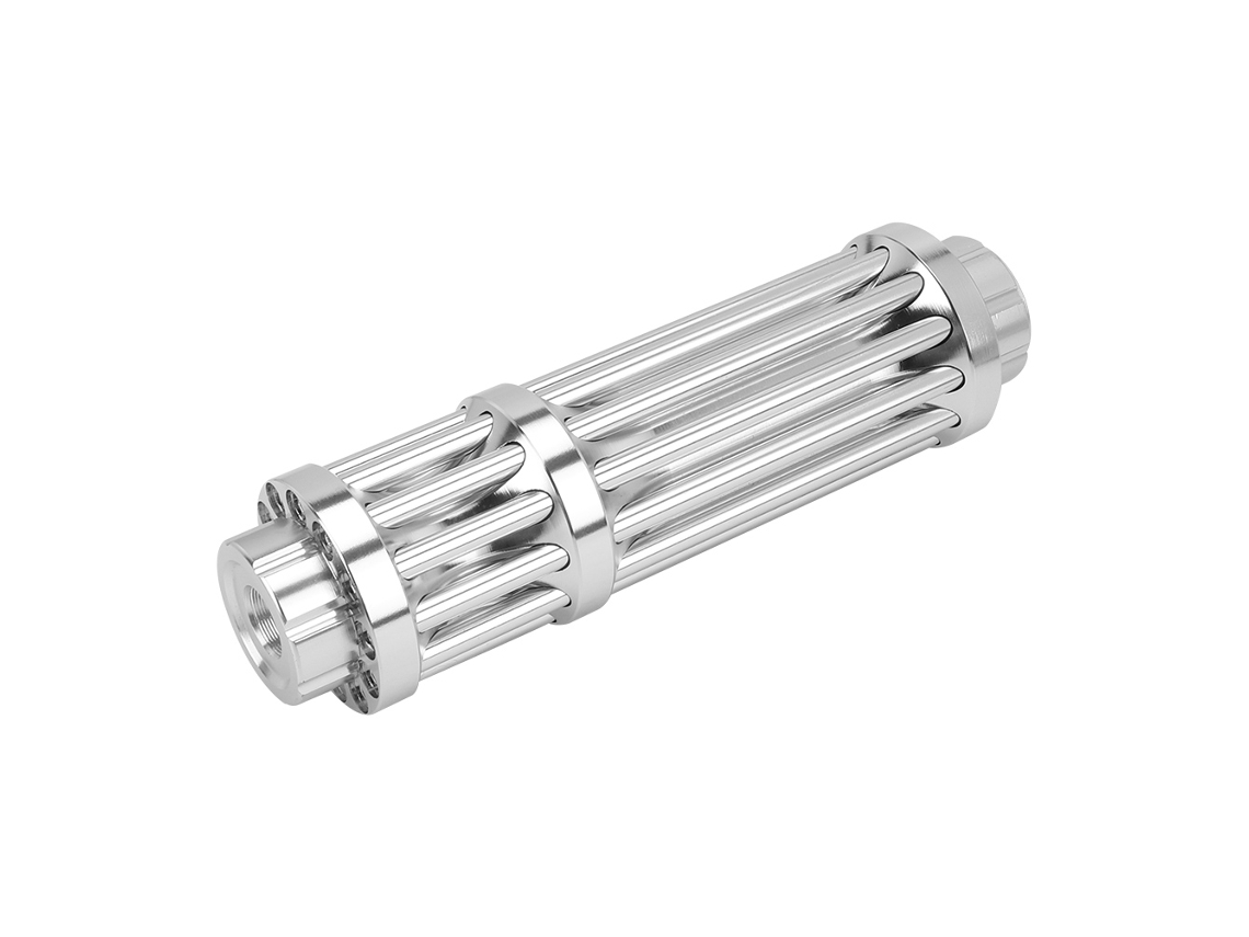 Lanterna Laser Portátil Com Lanterna Led De Alta Potência Para Acampamento De Emergência Ao Ar Livre Roxa Aquaforge