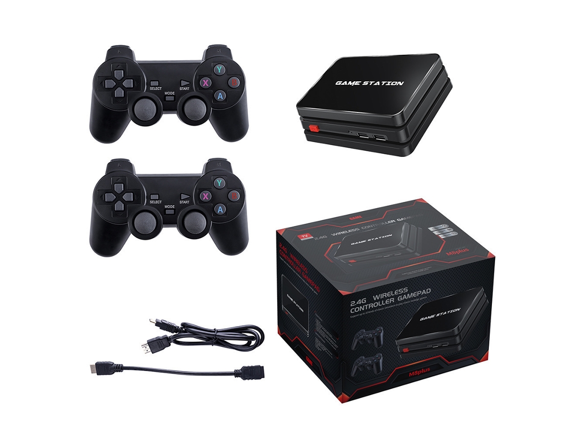 Consola TRUMSEN M8 Plus HD 10000 Jogos de Arcade (32 GB)