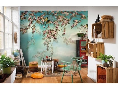 Decoração De Parede Komar 8 213 Foto Sakura 368cm X 254cm Interior