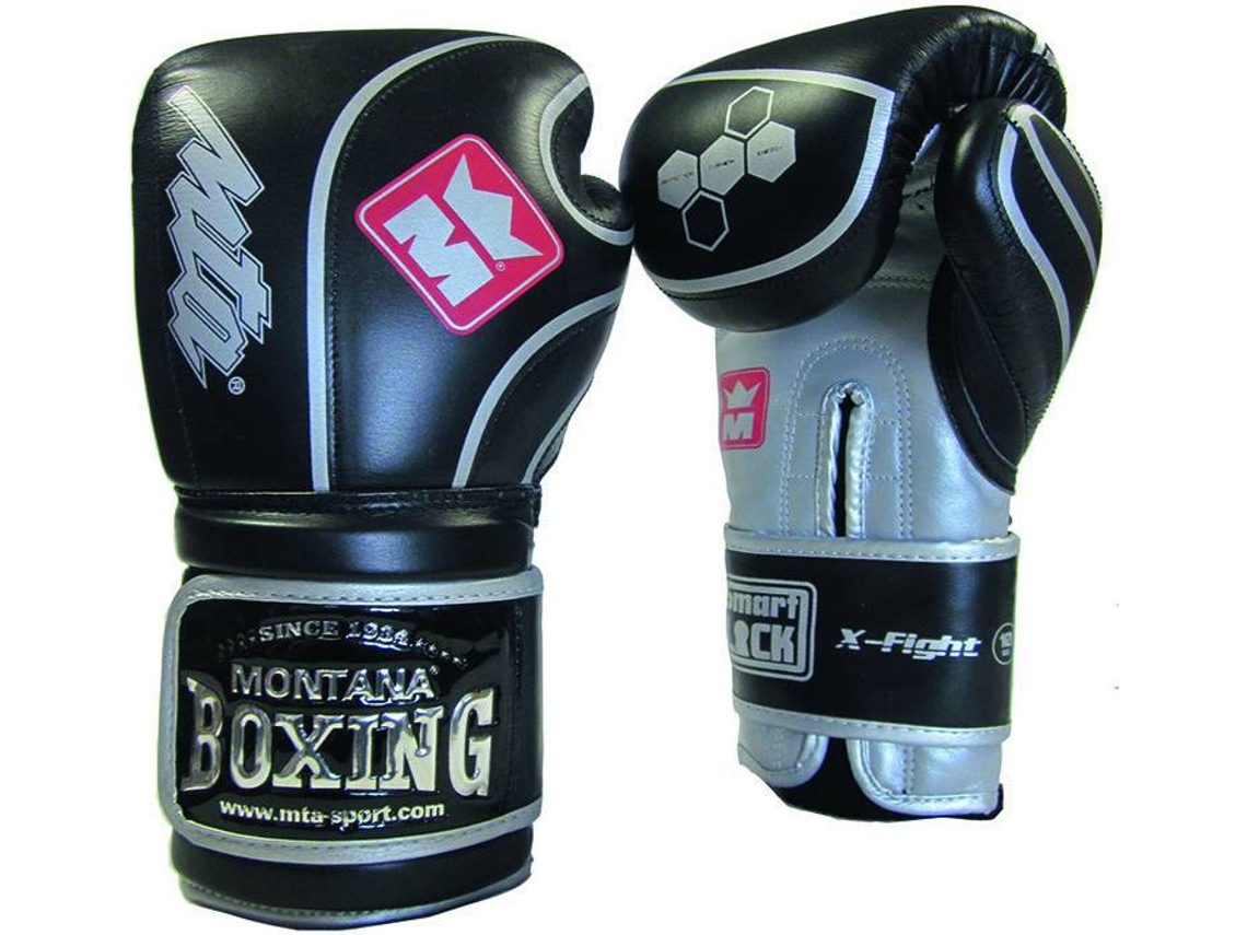 Luvas de boxe MONTANA x-fight evo (14 oz - Preto)