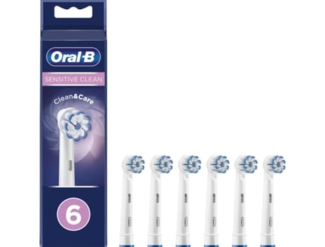 Recarga Escova Elétrica ORAL-B Sensitive Branco (6 unidades)