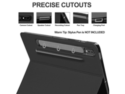 Lurelia Teclado Touchpad Bluetooth, Sem Fio, Layout Inglês, Touchpad, Cor Azul Para Tablet, Laptop, Ipad/ios