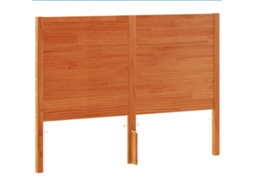 Headboard, Headboards Vidaxl Marrom Madeira De Pinho (140.5  X  100 Cm)