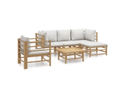 Garden Lounge Set, Garden Lounge Sets Vidaxl Marrom Bambu (n/a)