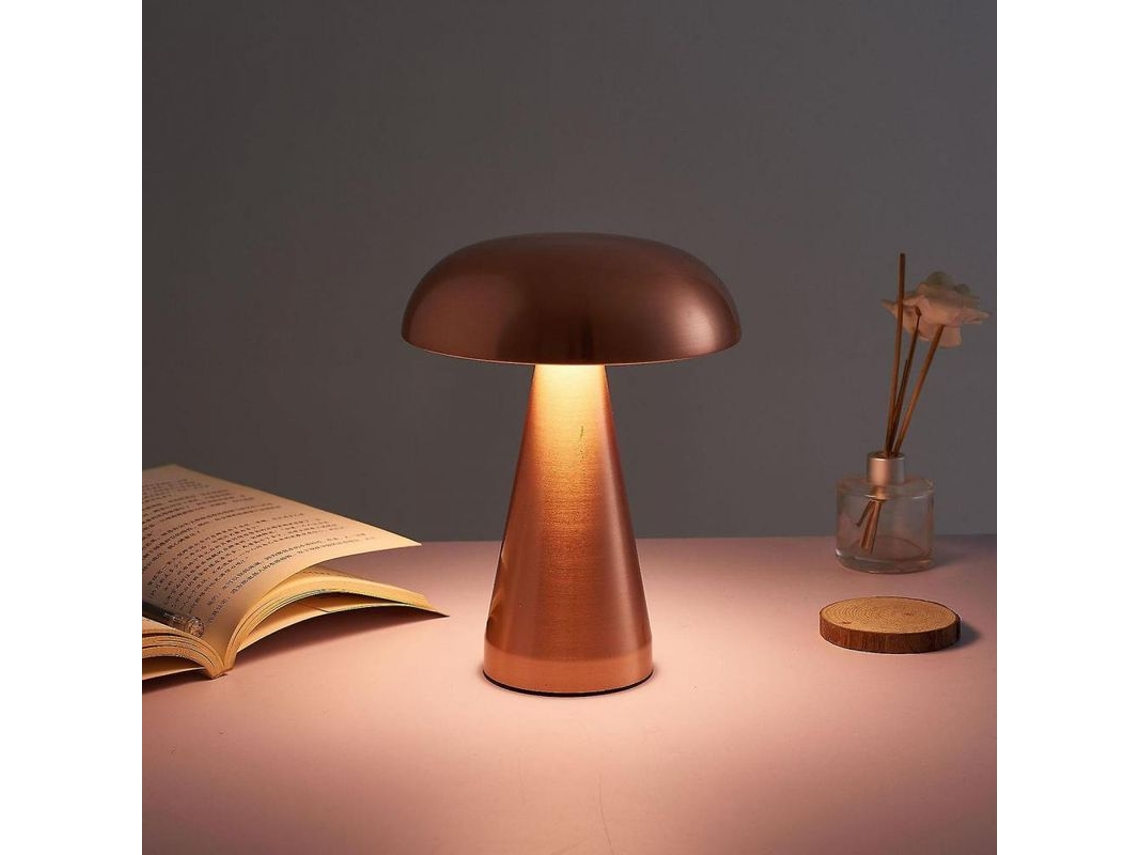 Lâmpada De Couve-flor Led De Mesa Sem Fio Com Carregamento Usb, 3 Níveis Reguláveis, Luz Noturna Para Hotel, Café E Lar A
