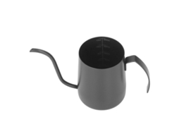 Olla Para Café De Acero Inoxidable Con Cuello De Ganso, Mango Cómodo Y Escala, 350ml, Olla De Goteo Para Café
