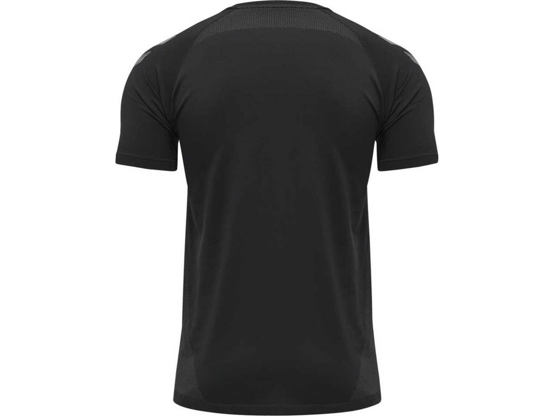 T-Shirt de Homem para Futebol HUMMEL Led Seamless Preto (XS)