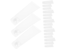 Pacote Com 30 Tubos De Viagem Flexíveis, Transparentes E Foscos, De 30ml, Com Tampa Flip-top, Recarregáveis.