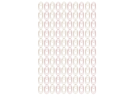 50 Clips Metálicos Pequenos De Escritório Em Ouro Rosa E 50 Clips Dourados Em Forma De Coração, Bonitos E Portáteis Para Classificar Documentos.