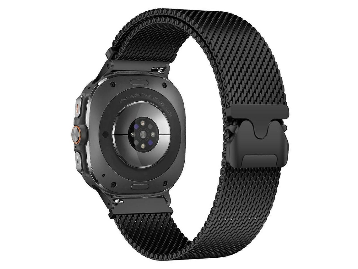 Pulseira De Aço Inoxidável Com Fivela De Paraquedas Milanesa Xdfind Para Samsung Galaxy Watch8 22mm