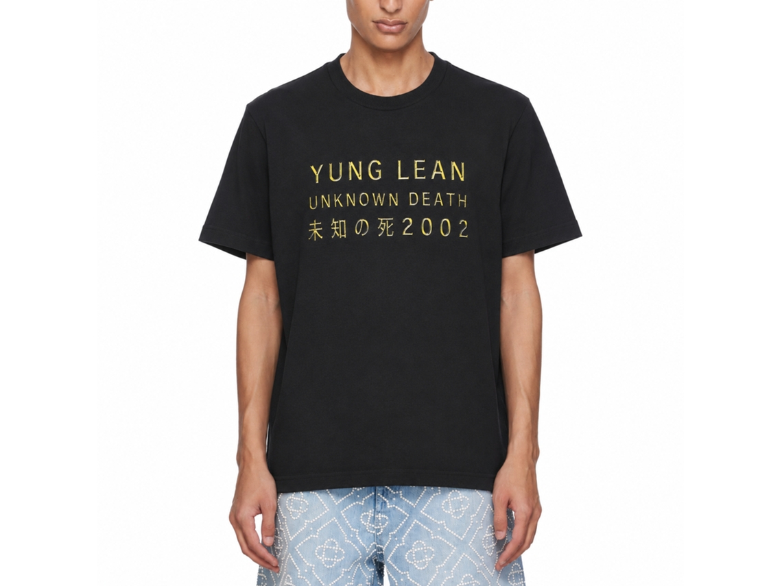 Yung Lean Unknown Death 2002 Album Tour Merch Tee T-shirt Size:l